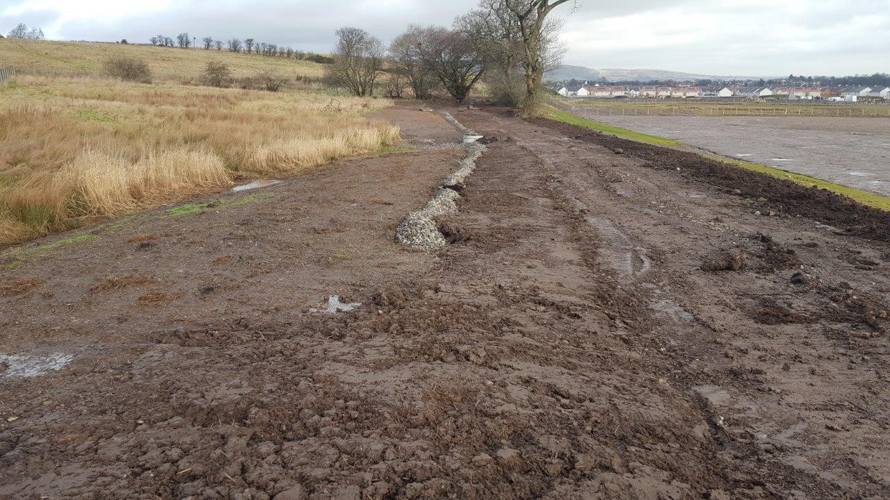 Slope drainage